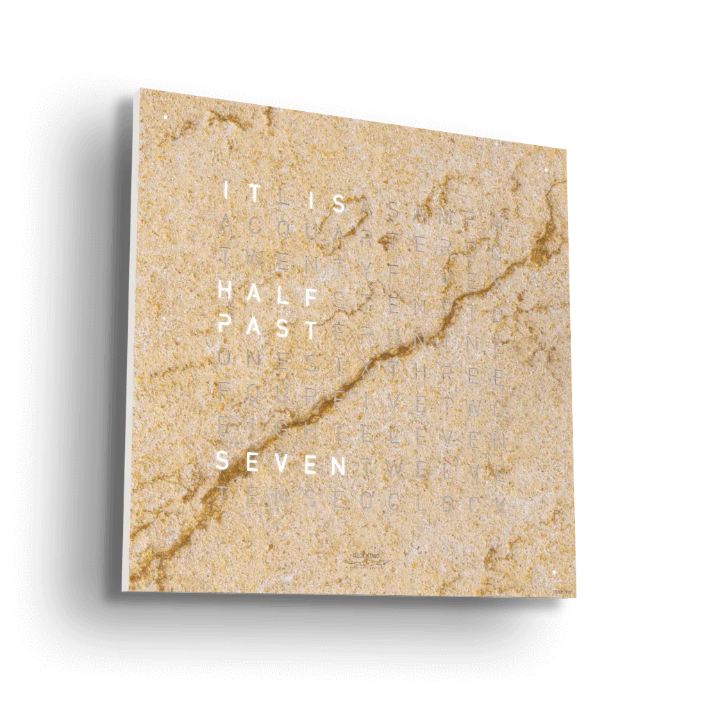 qlocktwo-45-desert-weiß-seitenansich