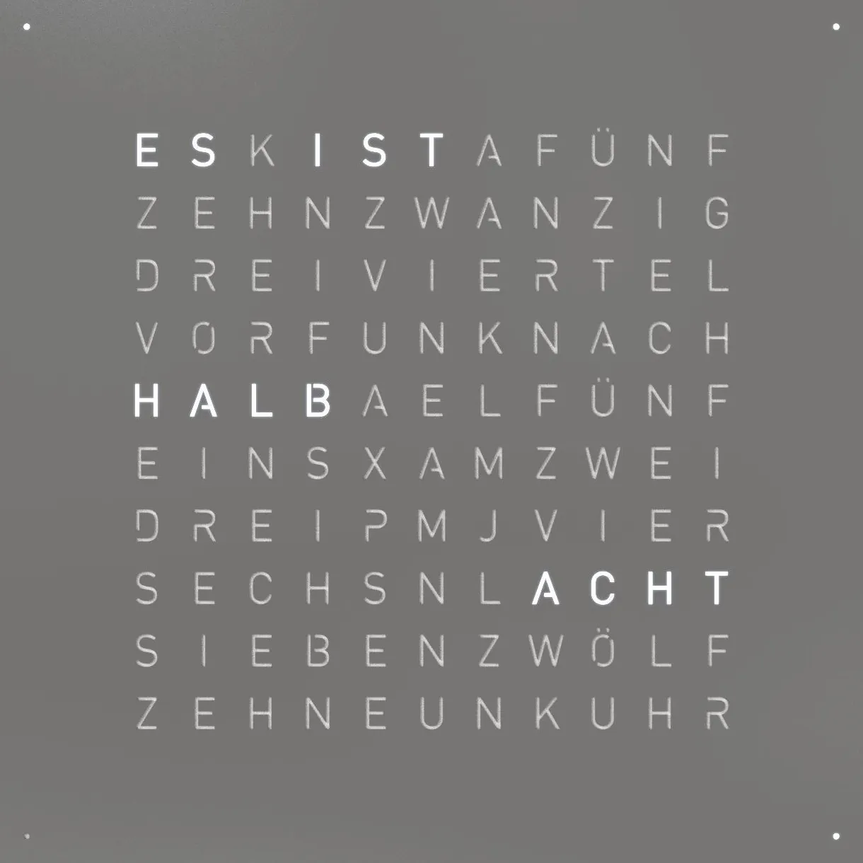 EARTH 45 GREY PEPPER MONOCHROME EDITION, Deutsch