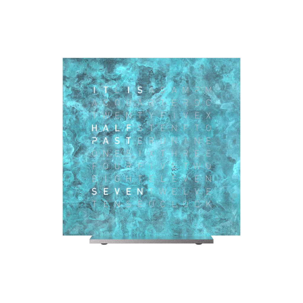 QLOCKTWO EARTH 13.5 CREATOR'S EDITION VINTAGE COPPER